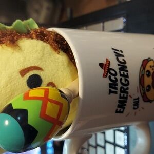 Bam Mug Taco Bundle: Mug, Taco Plush & your choice (Pen, Earrings, or Keychain)